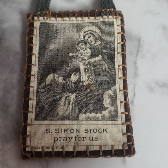 2 Vintage Scapular - Picture 14 of 15